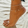 Layered Anklets for Women, Alloy Chains with Star and Sparkling Charm Details, Six Design Options - 5