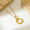 Celestial Pendant Necklaces for Women, 304 Stainless Steel Moon and Star Design Options - N217
