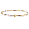 Colorful Beaded Bracelets for Women, Handwoven Design with Copper Alloy Details and Mixed-Color Options - Fb - b25080801c