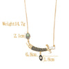 Sword Pendant Necklaces, Stainless Steel Miniature Scimitar and Double-Sword Jewelry Design Options - N00749