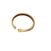 Snake-Inspired Ring, Stainless Steel with Adjustable Opening, 4 Designs in Gold-Tone or Silver-Tone
