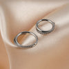 Crystal Hinged Clicker Hoop Ring with 1.2 mm Gauge and 8 mm 10 mm or 12 mm Diameters in Gold or Silver Tone - Image 6