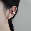 Swallow Bird Clip-On Earrings for Women in a Silver-Tone Chinese-Inspired Style for Everyday Wear - Image 2