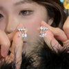 Zirconia and Pearl Clip-On Ear Cuffs for Women, 4 Styles - Image 8