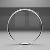 Sterling Silver 2MM High Polish Plain Dome Comfort Fit Wedding Band Ring - view 4