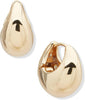 Women's Hoop Earrings, Layered Statement Fashion Jewelry for Everyday and Evening Wear - Gold Chunky