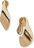 Women's Hoop Earrings, Layered Statement Fashion Jewelry for Everyday and Evening Wear - Gold Twisted