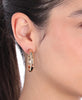 Women's Hoop Earrings, Layered Statement Fashion Jewelry for Everyday and Evening Wear - view 2