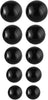 Faux Pearl Stud Earrings 5 Pairs, Stainless Steel Starter Set for Women - view 6
