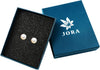 Sterling Silver White Button Freshwater Cultured Pearl Stud Earrings for Women Gift - view 7