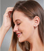 Simulated Freshwater Pearl Clip On Earrings Not Pierced Elegant Stud Jewelry For Women - view 3