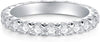 925 Sterling Silver Eternity Band for Oura Ring, 1.5mm/3mm, 4-12 - view 2