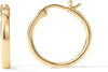 Gold Hoop Earrings for Women, 14K Gold Plated Lightweight Hoops - main view
