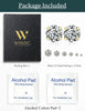 6 Pairs Stud Earrings Set, Cubic Zirconia 316L Earrings Stainless Steel CZ Earrings 3-8mm - view 7
