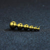 18K Gold Plated Sterling Silver Ball Stud Earring for Women - view 5