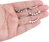 6Pairs Ear Cuffs Climber Hoop Earring CZ Arrow Crawler Stud Earring Jacket for Women - view 6