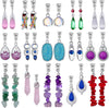 15 Pairs Wholesale Clip on Earrings for Women Trendy, Lightweight Clipon Earrings for Women in Silver Tone - Style C