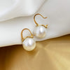 Elegant 925 Sterling Silver Pearl Drop Dangle Earrings for Women - view 5