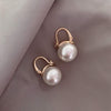 Elegant 925 Sterling Silver Pearl Drop Dangle Earrings for Women - view 7