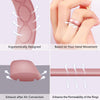 Silicone Wedding Ring for Women, Breathable Inner Curve Rubber Band - view 6