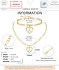 Gold Initial Pendant Necklace Anklet Bracelet for Women 14K Gold Plated Figaro Chain Letter Initial Heart Necklace Anklets Alphabet Foot Jewelry - view 7