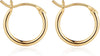 Hoop Earrings for Women, 14K Gold Plated Earrings - main view