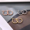 Hoop Earrings for Women, 14K Gold Plated Earrings - view 7