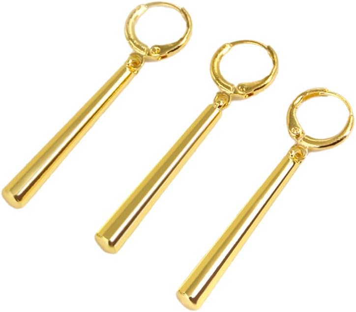 Gold Earrings Clip On - Anime Costume Cosplay Earrings - Figure Earrings For Anime Lovers - main view