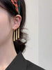 Gold Earrings Clip On - Anime Costume Cosplay Earrings - Figure Earrings For Anime Lovers - view 3