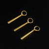 Gold Earrings Clip On - Anime Costume Cosplay Earrings - Figure Earrings For Anime Lovers - view 4