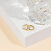 14K Gold Plated 925 Sterling Silver Round Huggie Ear Cuff Earrings for Women Clip On Cartilage Cuff Earrings - view 4