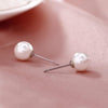 8mm Pearl Jewelry Set for Women, Necklace Bracelet Earrings - view 5