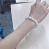 8mm Pearl Jewelry Set for Women, Necklace Bracelet Earrings - view 7