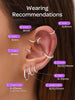 925 Sterling Silver Huggie Hoop Earrings for Women, 6-20MM Hoops - view 4