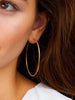 6 Pairs Clip On Hoop Earrings for Women Fake Spring Hoop Earrings - view 3