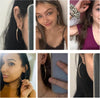6 Pairs Clip On Hoop Earrings for Women Fake Spring Hoop Earrings - view 4