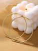 6 Pairs Clip On Hoop Earrings for Women Fake Spring Hoop Earrings - view 5