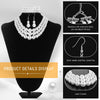 Pearl Jewelry Set for Women 20s Jewelry Gift - view 2