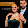Pearl Jewelry Set for Women 20s Jewelry Gift - view 6