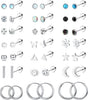 21 Paris Stainless Surgical Steel Flat Back Earrings - main view