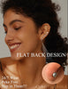 21 Paris Stainless Surgical Steel Flat Back Earrings - view 2