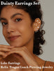 21 Paris Stainless Surgical Steel Flat Back Earrings - view 4