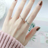 2mm Plain Stacking Band Statement Wedding Promise Ring For Women - view 4