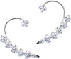 2PCS Earrings Hook Without Pierced Ear Bone Clip Ear Clip - Silver Ear Clips