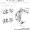 Stainless Steel Ear Cuff Fake Helix Cartilage Clip On Wrap Earrings Fake Lip Ring Non-Piercing Adjustable Women - view 3