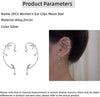 2PCS Women's Clip-On Earrings Hook Without Pierced - view 7