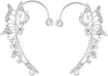 2PCS Women's Clip-On Earrings Hook Without Pierced - Butterfly Ear Clips