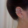 2PCS Women's Clip-On Earrings Hook Without Pierced - view 3