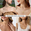 18K Gold Plated 925 Sterling Silver Chain Necklace for Women 1.1mm Thin Dainty Cable Chain Available in Gold Silver and Rose Gold - view 5