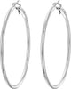 4 Pairs Silver Gold Hoop Earrings for Women 14K Gold Plated Hoop Earrings Set Ea